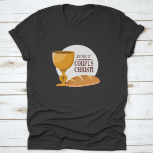 The Corpus Christi Feast Day Of Catholic Religious Holiday Greeting