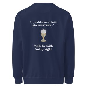 Unisex garment-dyed sweatshirt