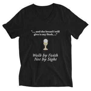 Unisex Short Sleeve V-Neck T-Shirt